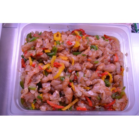 Fajitas de pollo