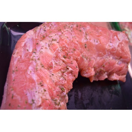 Cinta de lomo al ajillo