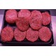 Hamburguesas de pollo con verduras